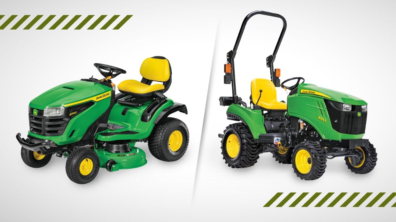 Lawn Tractor vs. Compact Utility Tractor What s the Difference Minnesota Equipment